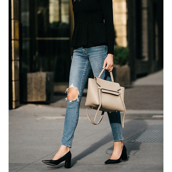 Marc Fisher LTD Zala block heel pointy toe pump - Picture 14 of 15